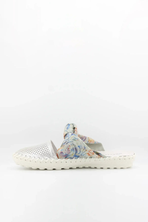 Bernie Mev Perforated Knot Slip-On Espadrilles