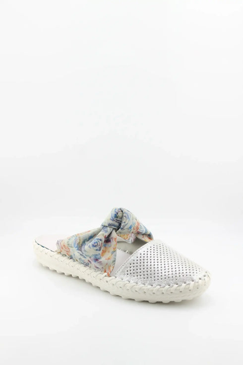 Bernie Mev Perforated Knot Slip-On Espadrilles