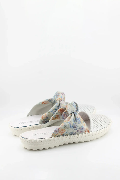 Bernie Mev Perforated Knot Slip-On Espadrilles