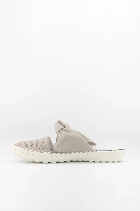 Bernie Mev Perforated Knot Slip-On Espadrilles