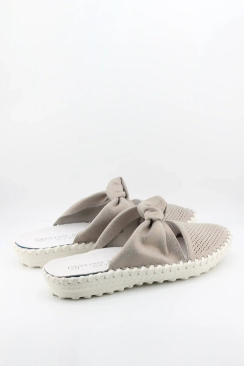 Bernie Mev Perforated Knot Slip-On Espadrilles