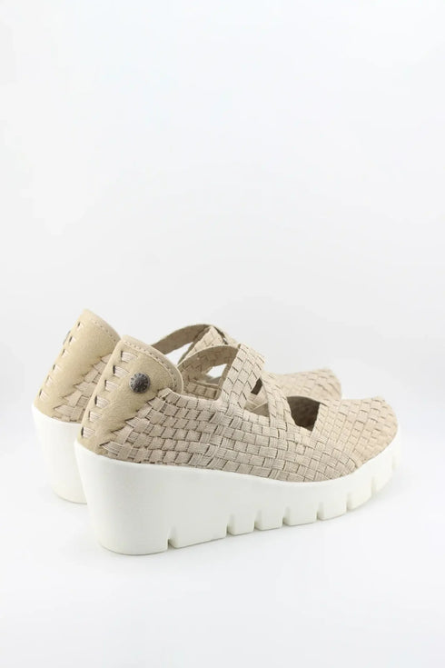 Bernie Mev Woven Mary Jane Platform Shoe