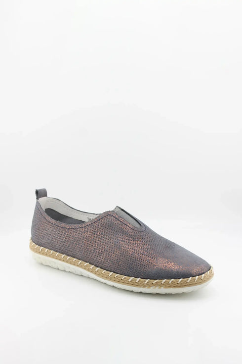 Bernie Mev Slip-On Textured Espadrille Loafers