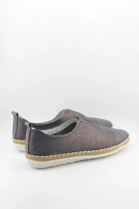 Bernie Mev Slip-On Textured Espadrille Loafers