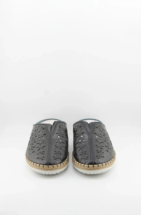 Bernie Mev Perforated Slip-On Espadrille Clogs