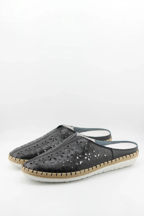 Bernie Mev Perforated Slip-On Espadrille Clogs