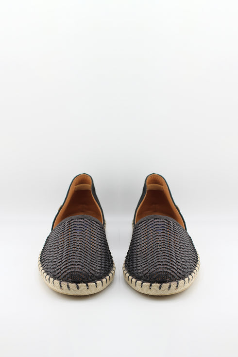 Verbenas Woven Espadrille Slip-On Loafers