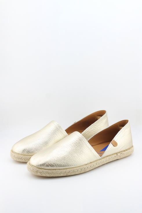 Verbenas Textured Slip-On Espadrille Loafers