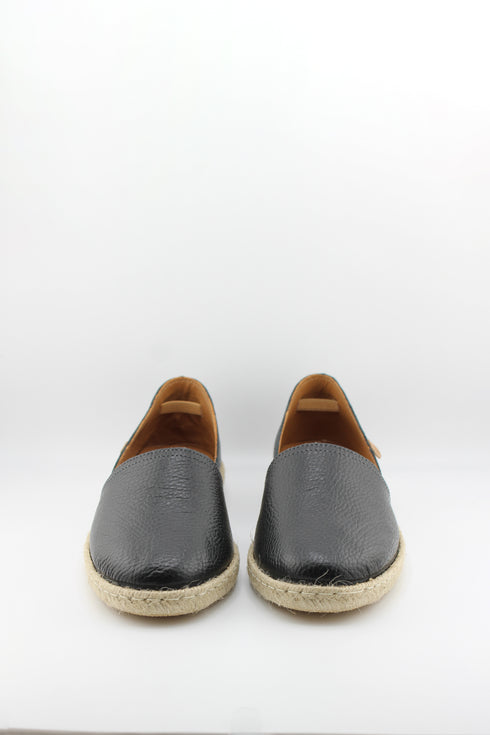 Verbenas Textured Slip-On Espadrille Loafers