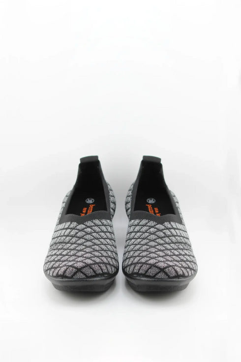 Bernie Mev Quilted Slip-On Wedge Loafers