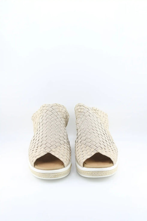 Bernie Mev Woven Strap Espadrille Wedge Sandals