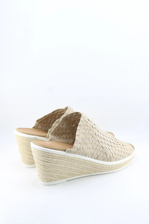 Bernie Mev Woven Strap Espadrille Wedge Sandals
