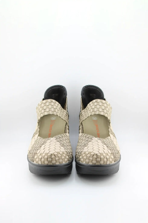 Bernie Mev Woven Slip-On Platform Shoes