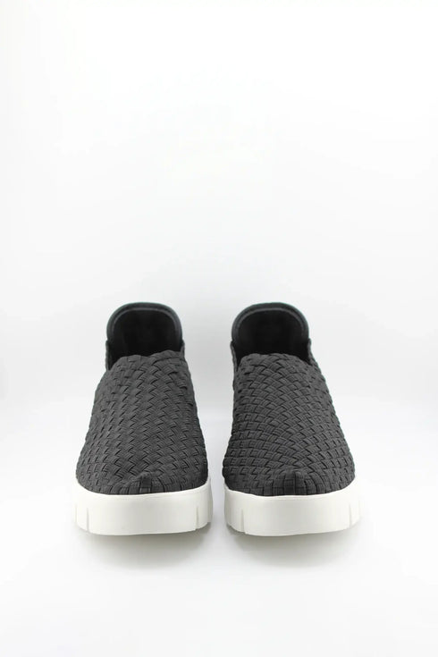Bernie Mev Woven Slip-On Platform Sneaker