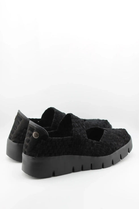 Bernie Mev Woven Platform Slip-On Shoe