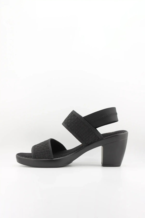 Bernie Mev Woven Block Heel Sandal