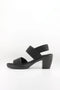 Bernie Mev Woven Block Heel Sandal