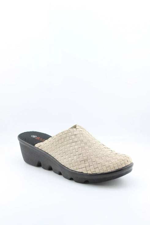 Bernie Mev Woven Slip-On Wedge Clog