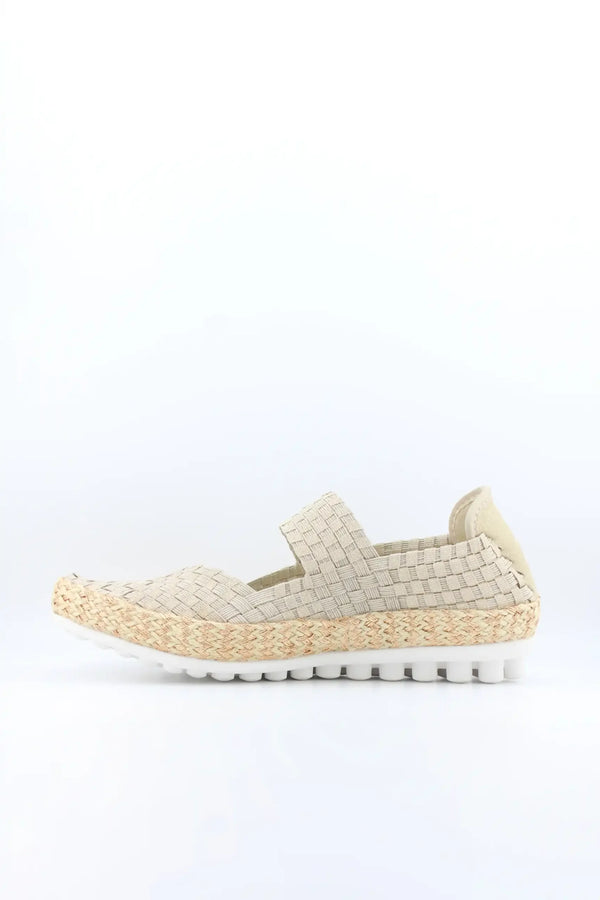 Bernie Mev Woven Slip-On Espadrille Flats