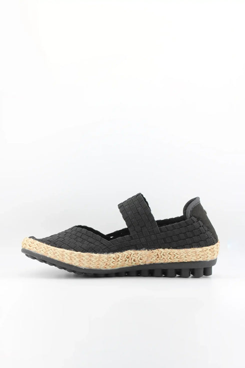 Bernie Mev Woven Slip-On Espadrille Flats