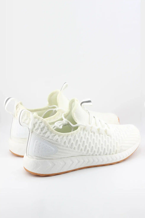 Bernie Mev Knit Mesh Athletic Sneakers with Textured Sole