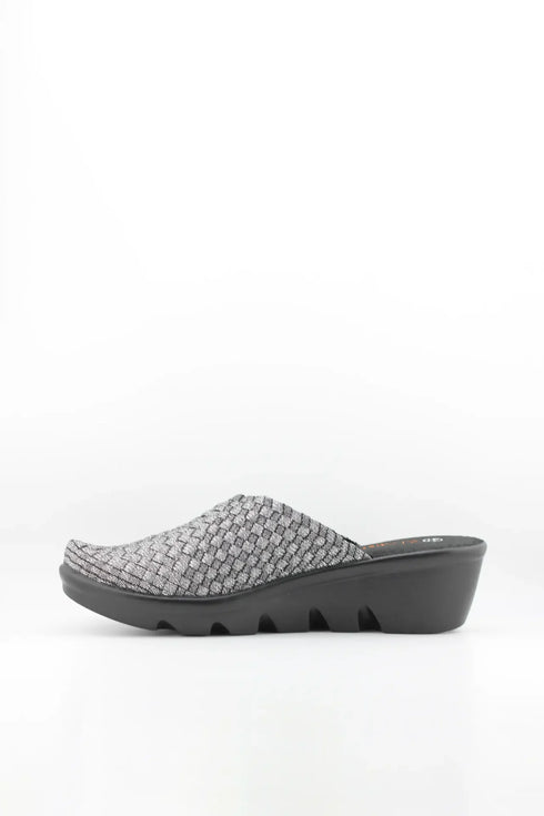Bernie Mev Woven Slip-On Wedge Clog