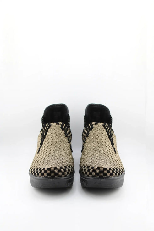 Bernie Mev Textured Wedge Slip-On Loafers