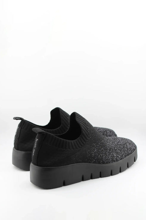 Bernie Mev Knit Slip-On Sneaker with Platform