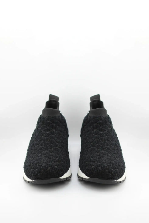 Bernie Mev Quilted Knit Slip-On Sneakers