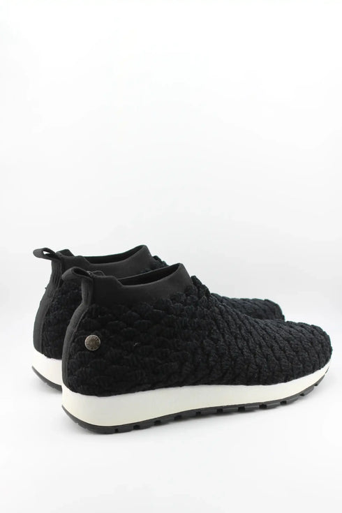 Bernie Mev Quilted Knit Slip-On Sneakers