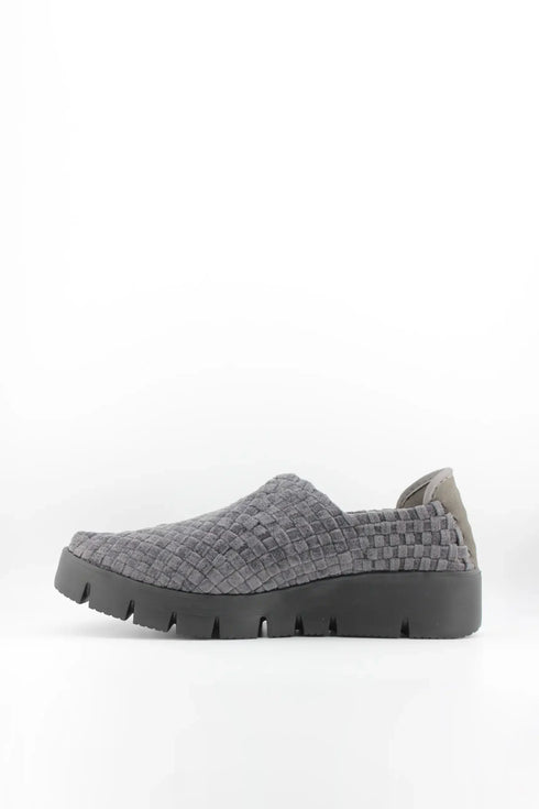 Bernie Mev Woven Slip-On Platform Sneaker