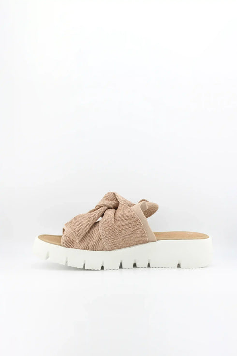 Bernie Mev Bow Detail Platform Slide