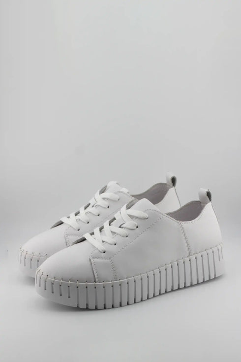 Bernie Mev Platform Sole Lace-Up Sneakers