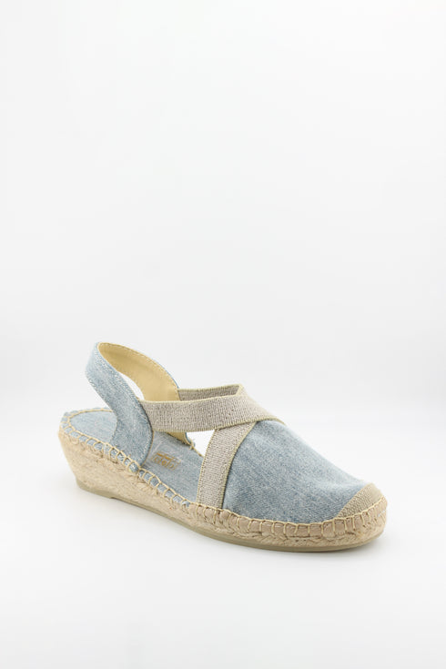Salvi Calzados Espadrille Wedge Slingback Sandals