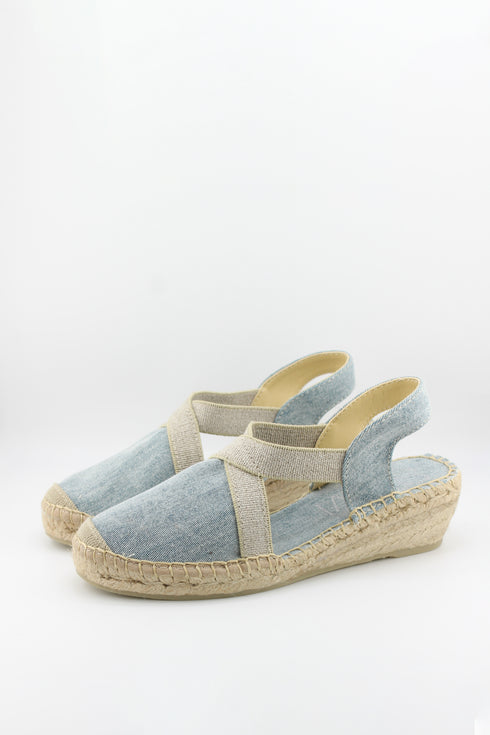 Salvi Calzados Espadrille Wedge Slingback Sandals