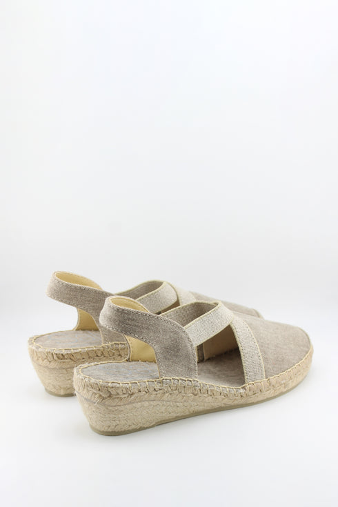 Salvi Calzados Espadrille Wedge Slingback Sandals