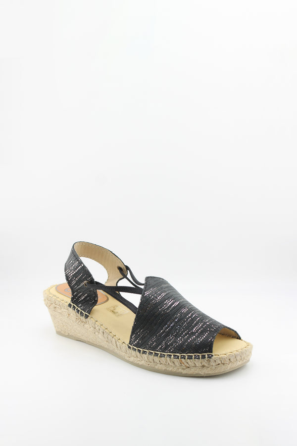 Salvi Calzados Woven Espadrille Slingback Sandals