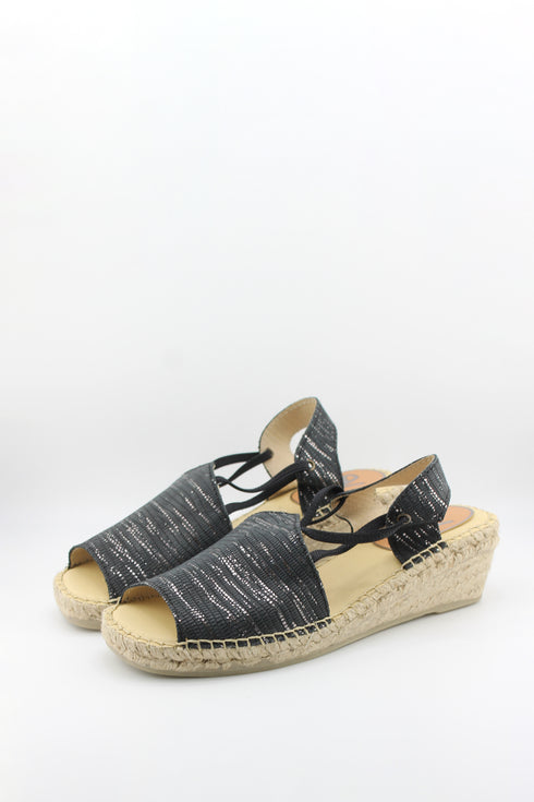 Salvi Calzados Woven Espadrille Slingback Sandals