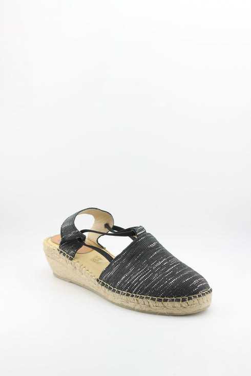 Salvi Calzados Espadrille Slingback Wedge Sandals