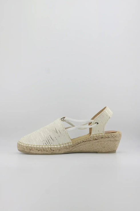 Salvi Calzados Espadrille Slingback Wedge Sandals