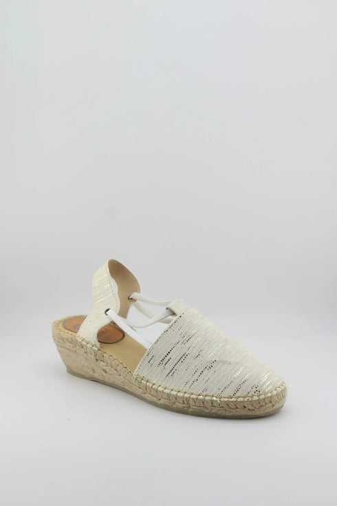 Salvi Calzados Espadrille Slingback Wedge Sandals