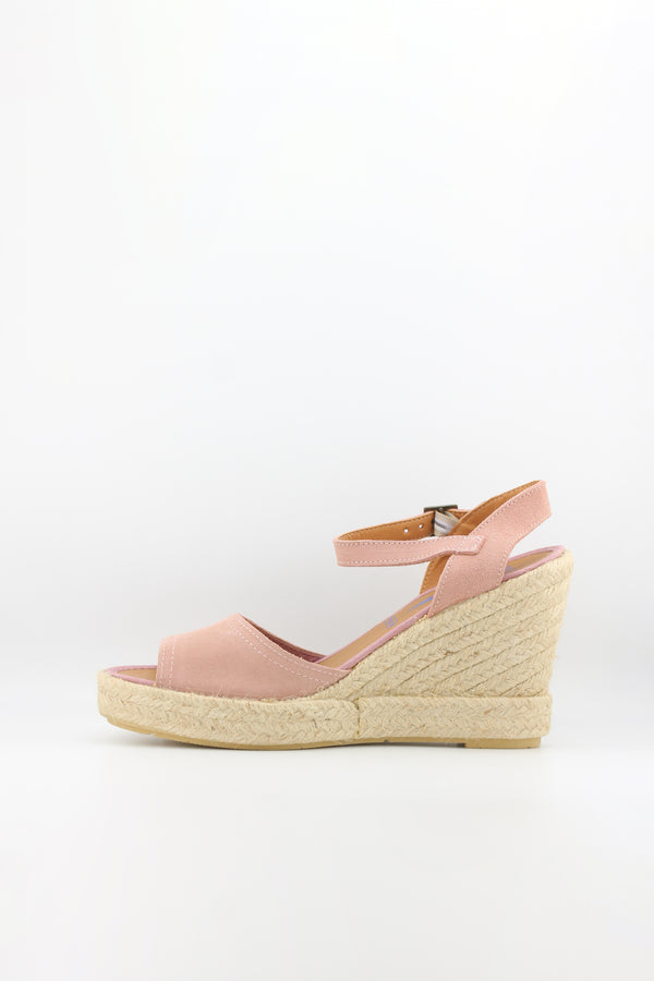 Verbenas Espadrille Wedge Sandals with Ankle Strap