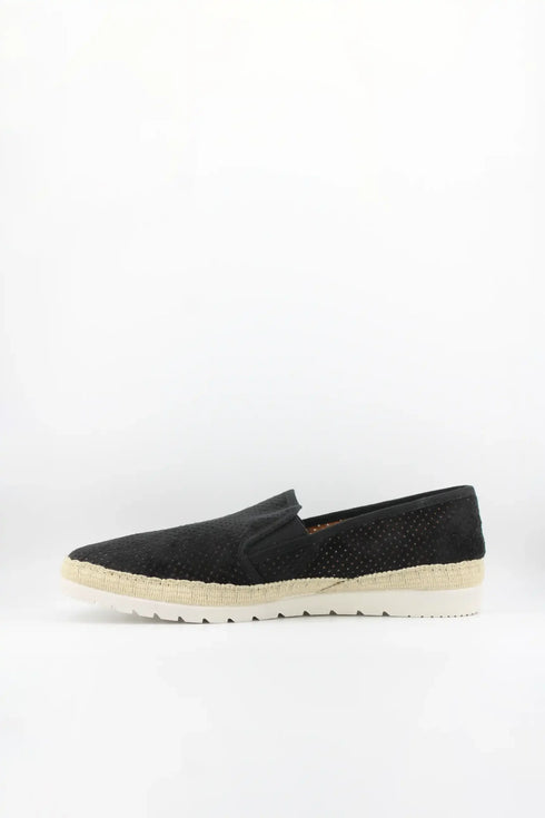 Verbenas Men Perforated Slip-On Espadrille Sneakers