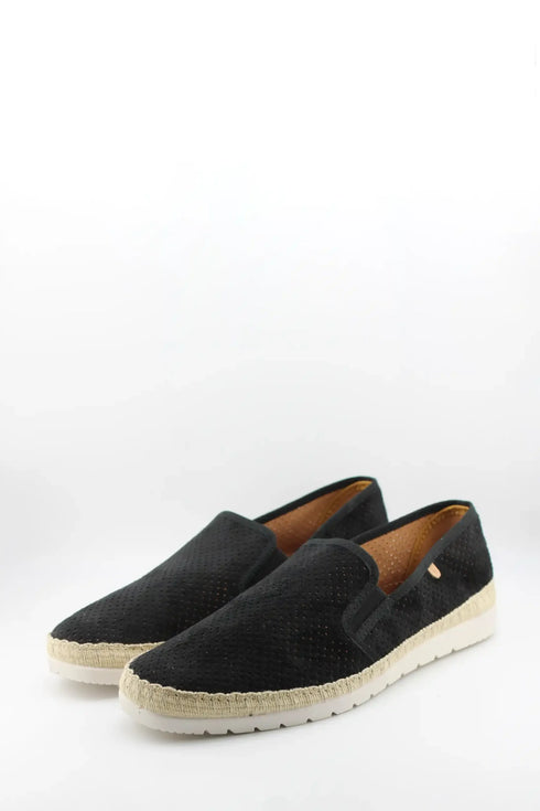 Verbenas Men Perforated Slip-On Espadrille Sneakers