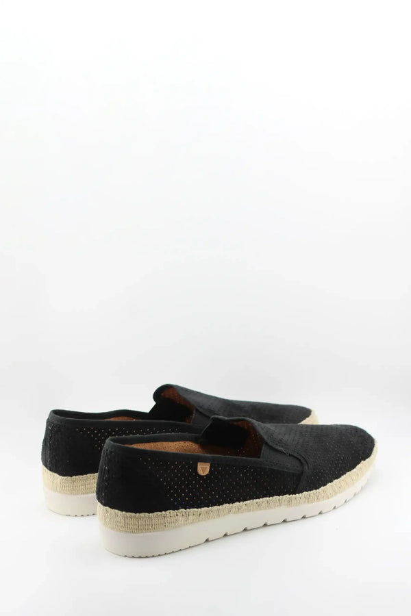 Verbenas Men Perforated Slip-On Espadrille Sneakers