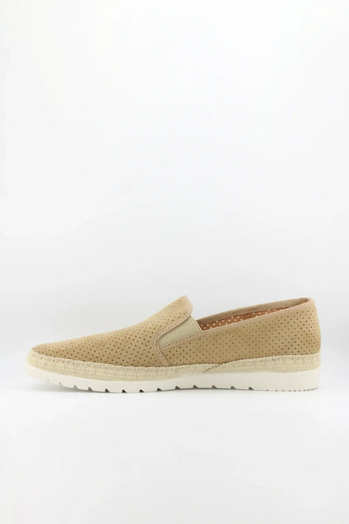 Verbenas Men Perforated Slip-On Espadrille Sneakers