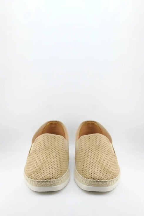 Verbenas Men Perforated Slip-On Espadrille Sneakers