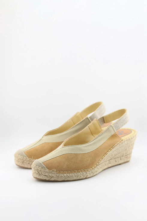 Salvi Calzados Espadrille Wedge Slingback Sandal