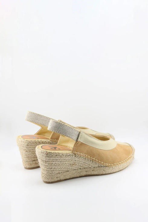 Salvi Calzados Espadrille Wedge Slingback Sandal