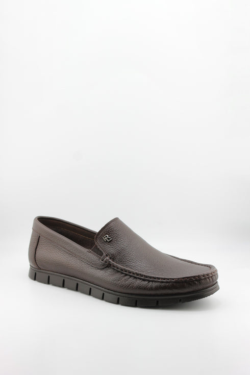 DFC Relax Men Premium Pebbled Leather Loafer Shoes